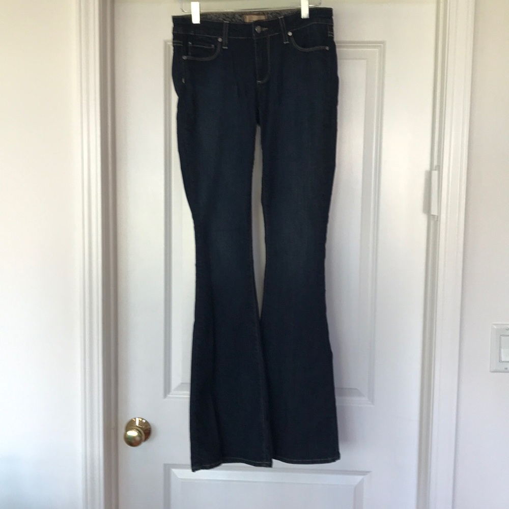 Paige mid rise jeans with flare